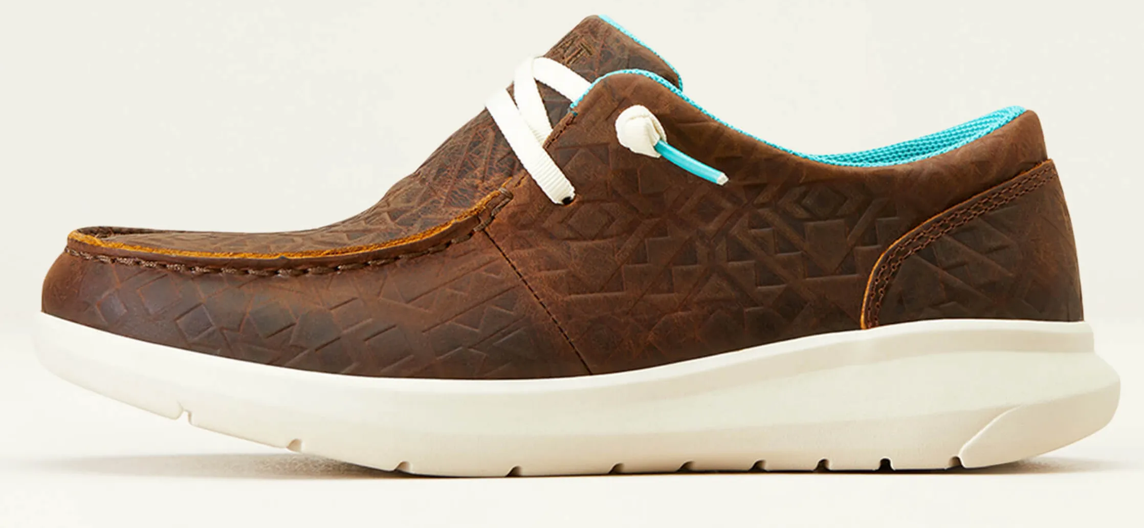 Ariat Hilo Loafers- Brown Blanket Emboss