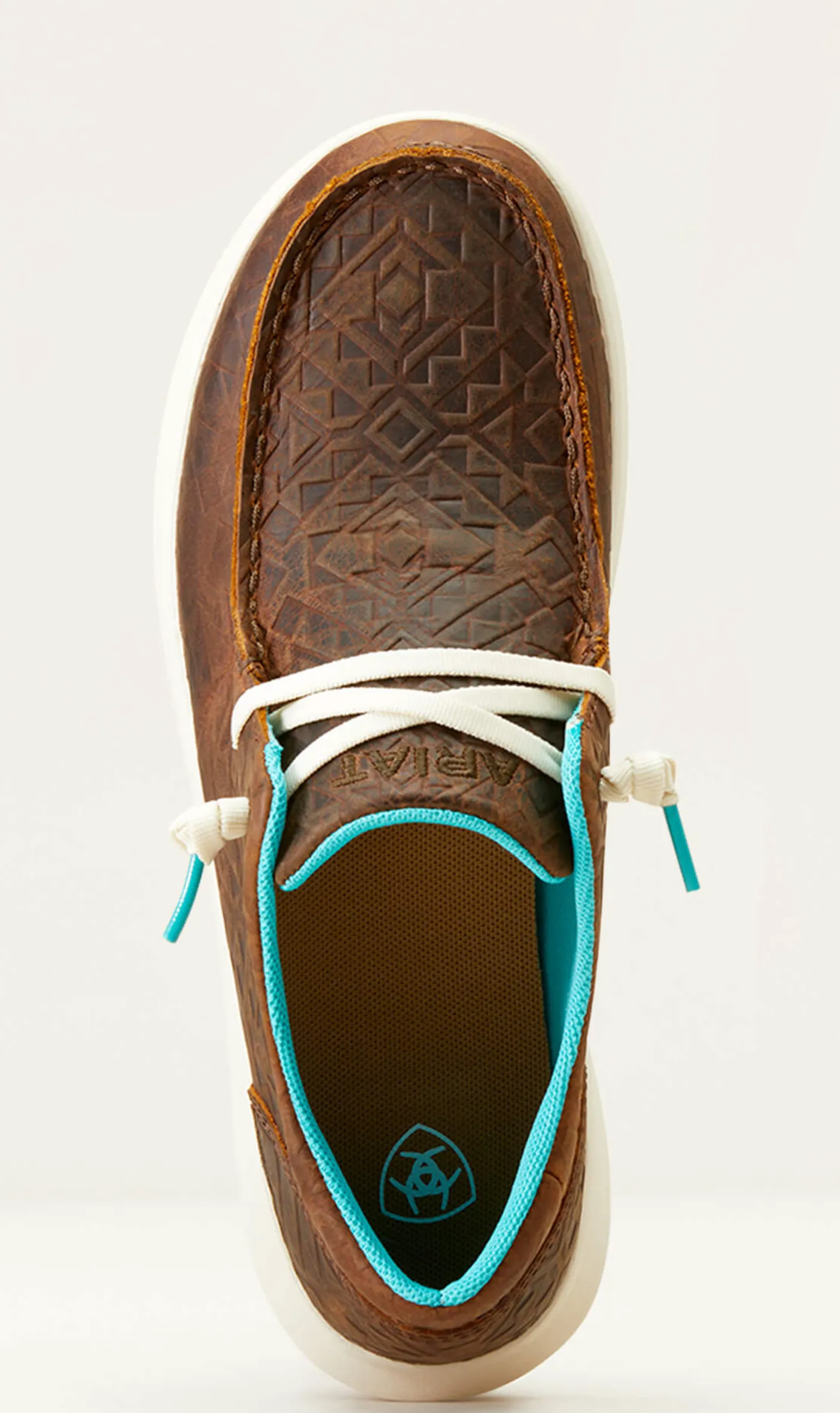 Ariat Hilo Loafers- Brown Blanket Emboss