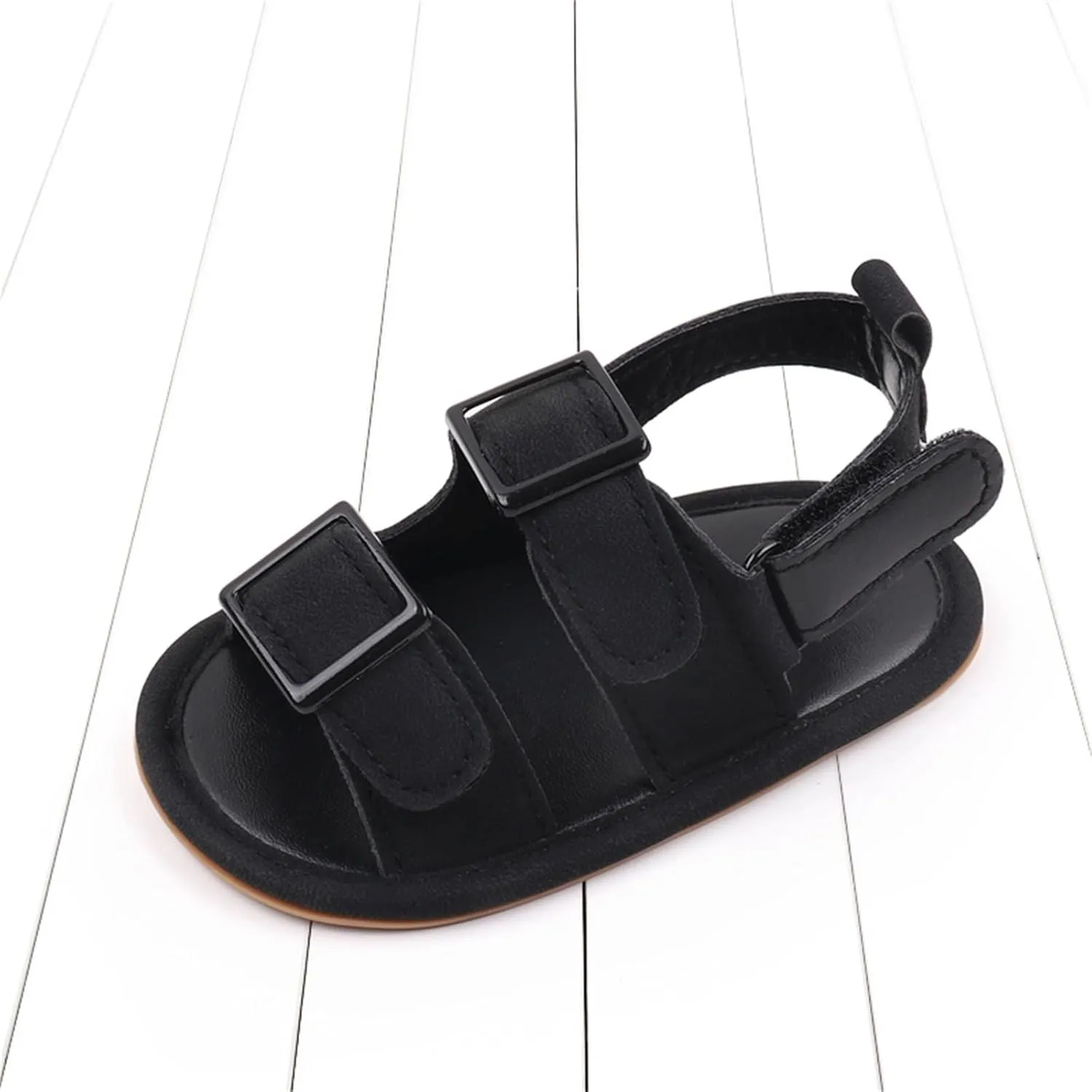Baby Boys Girls Summer Sandals Open-Toe Infant Soft Rubber Sole Outdoor Shoes Toddler First Walking Boys Running Shoes