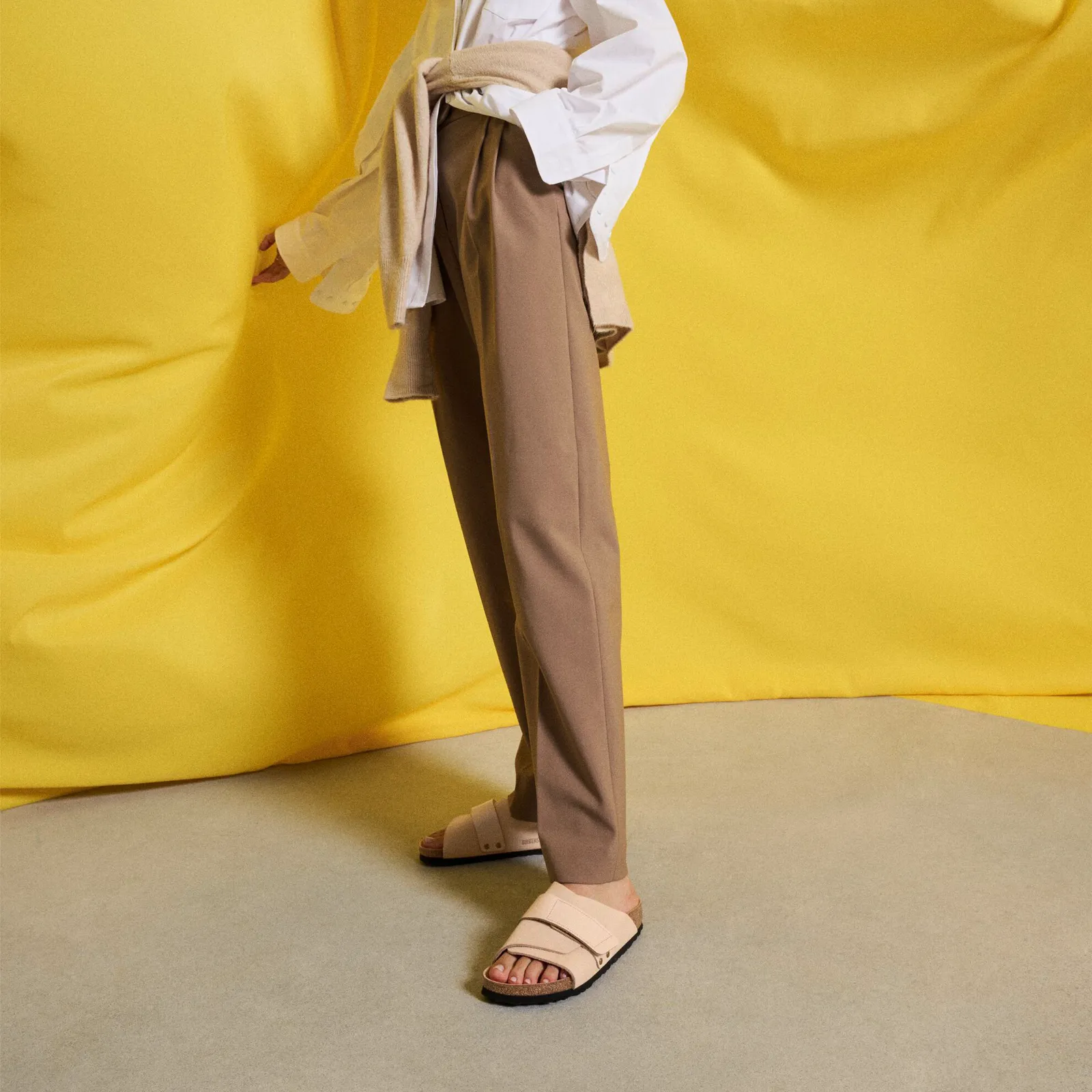 Birkenstock Uji Hex Narrow (Women) - High Shine New Beige