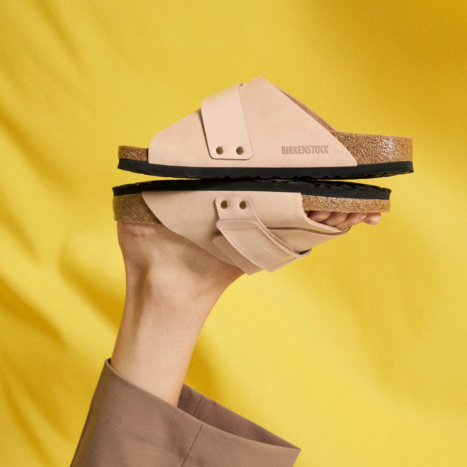 Birkenstock Uji Hex Narrow (Women) - High Shine New Beige