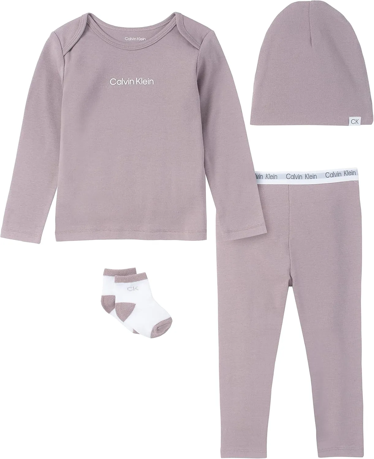 Calvin Klein Organic Baby Essentials 4 Piece Essentials Set