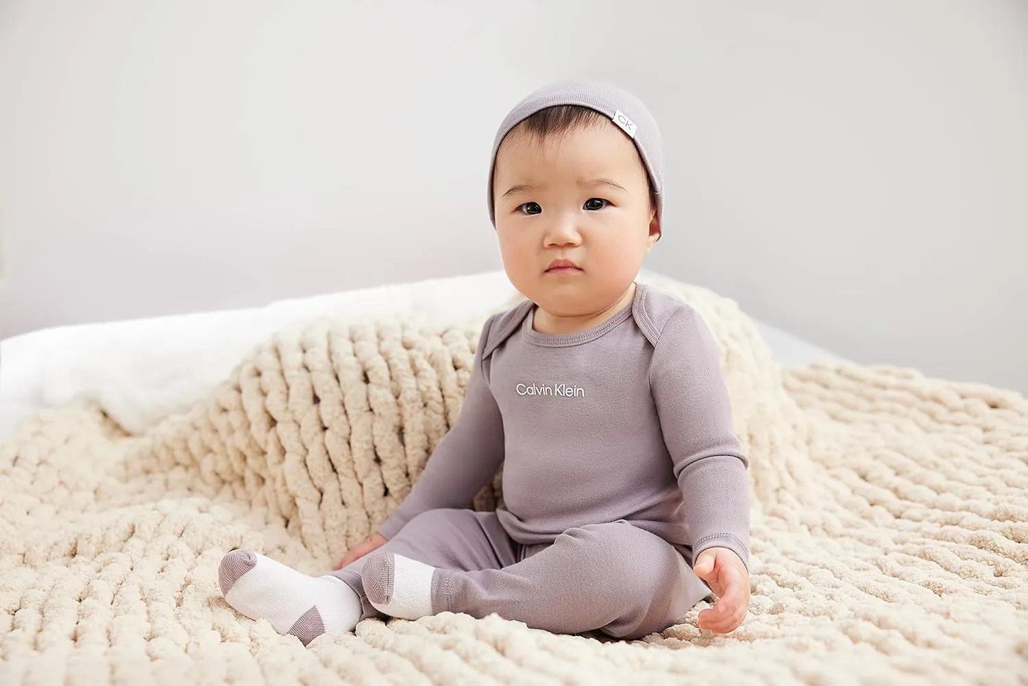 Calvin Klein Organic Baby Essentials 4 Piece Essentials Set