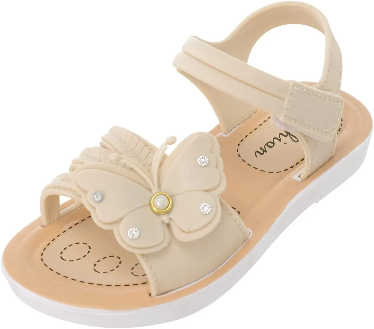 Children Girls Low Heel Dress Sandals Summer New Soft Sole Non Slip Comfortable Fashion Princess Shoes Bow Cute Summer Weeding Sandals