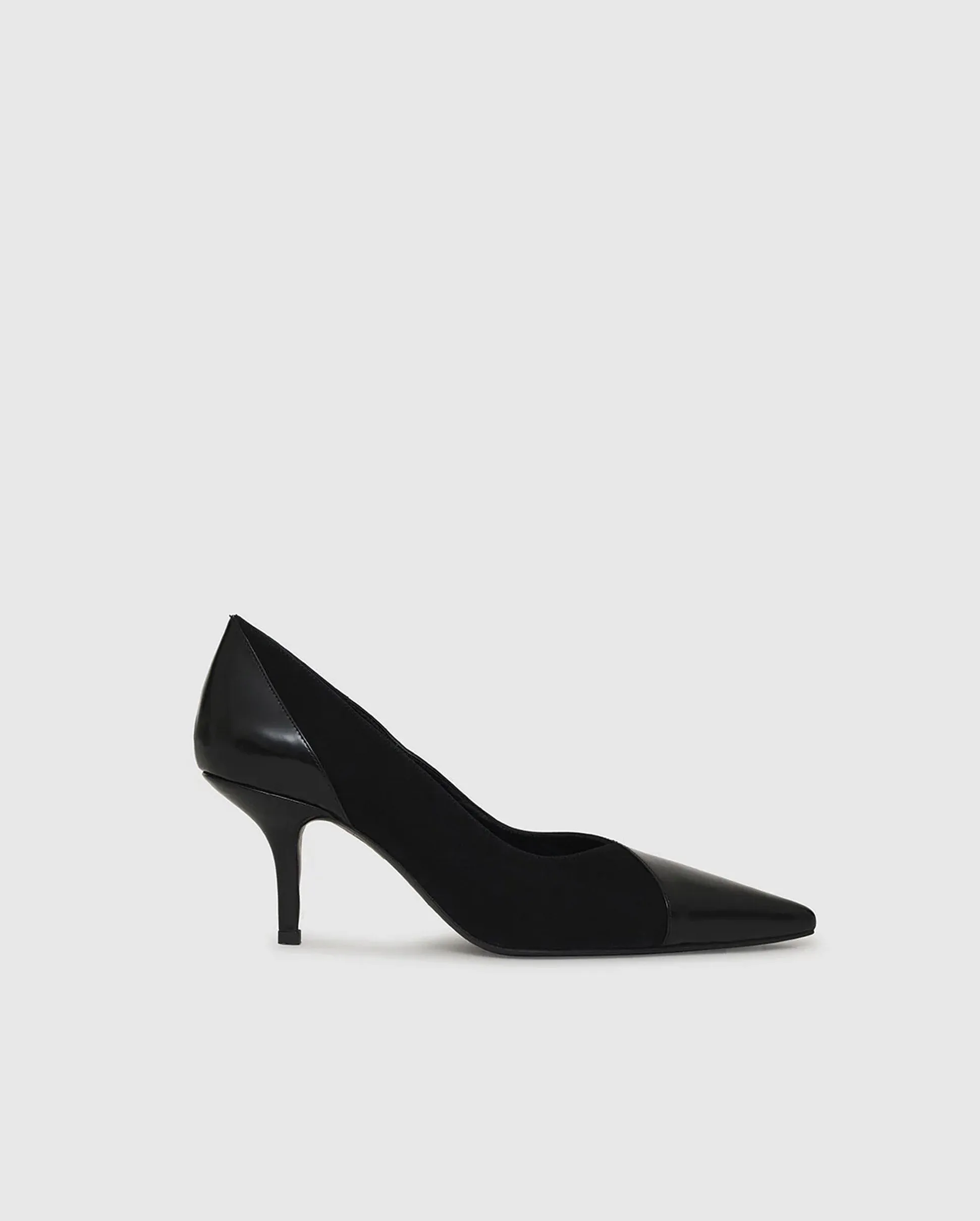 DEVON PUMPS / HIGH/SHINE AND MATTE BLACK