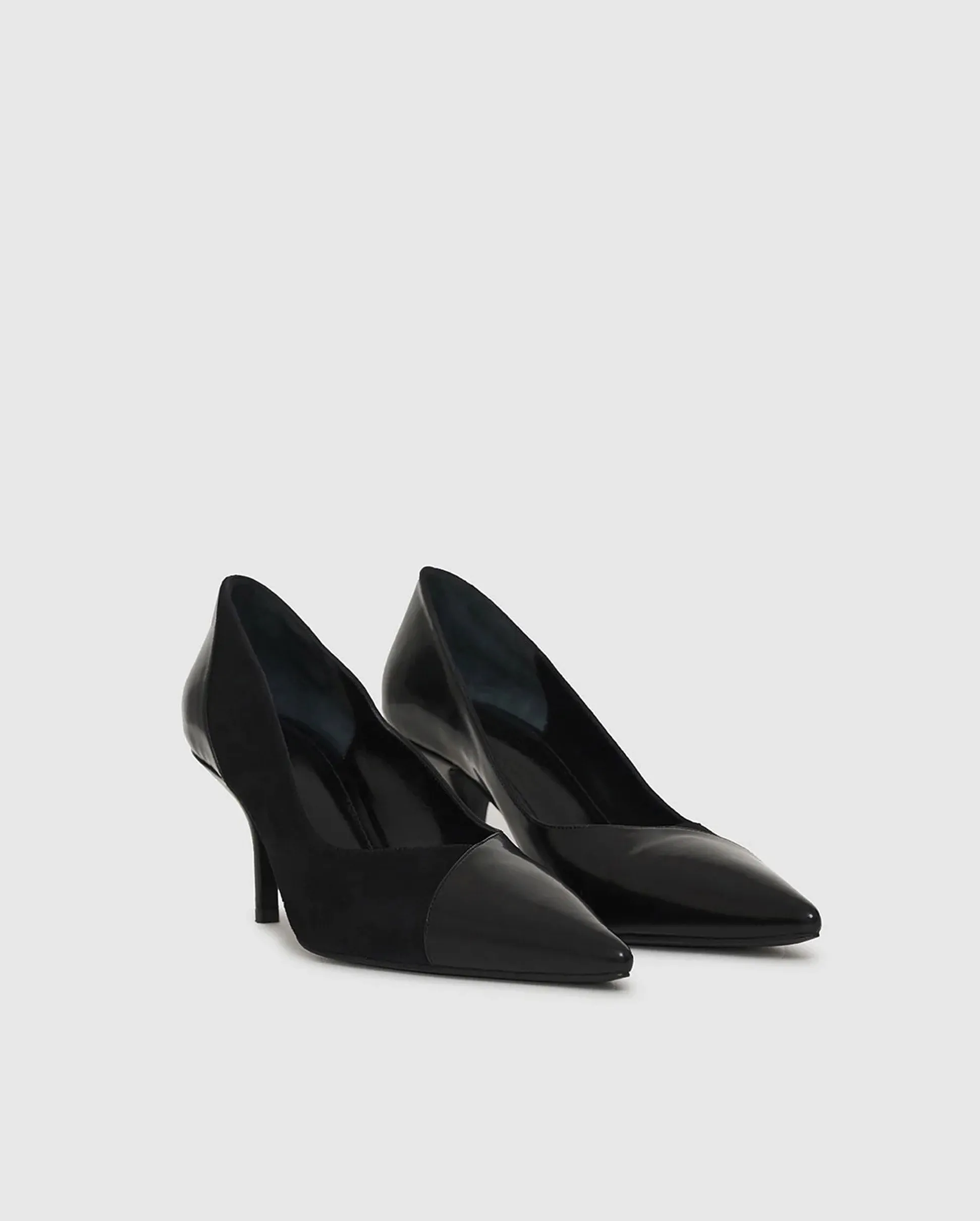 DEVON PUMPS / HIGH/SHINE AND MATTE BLACK