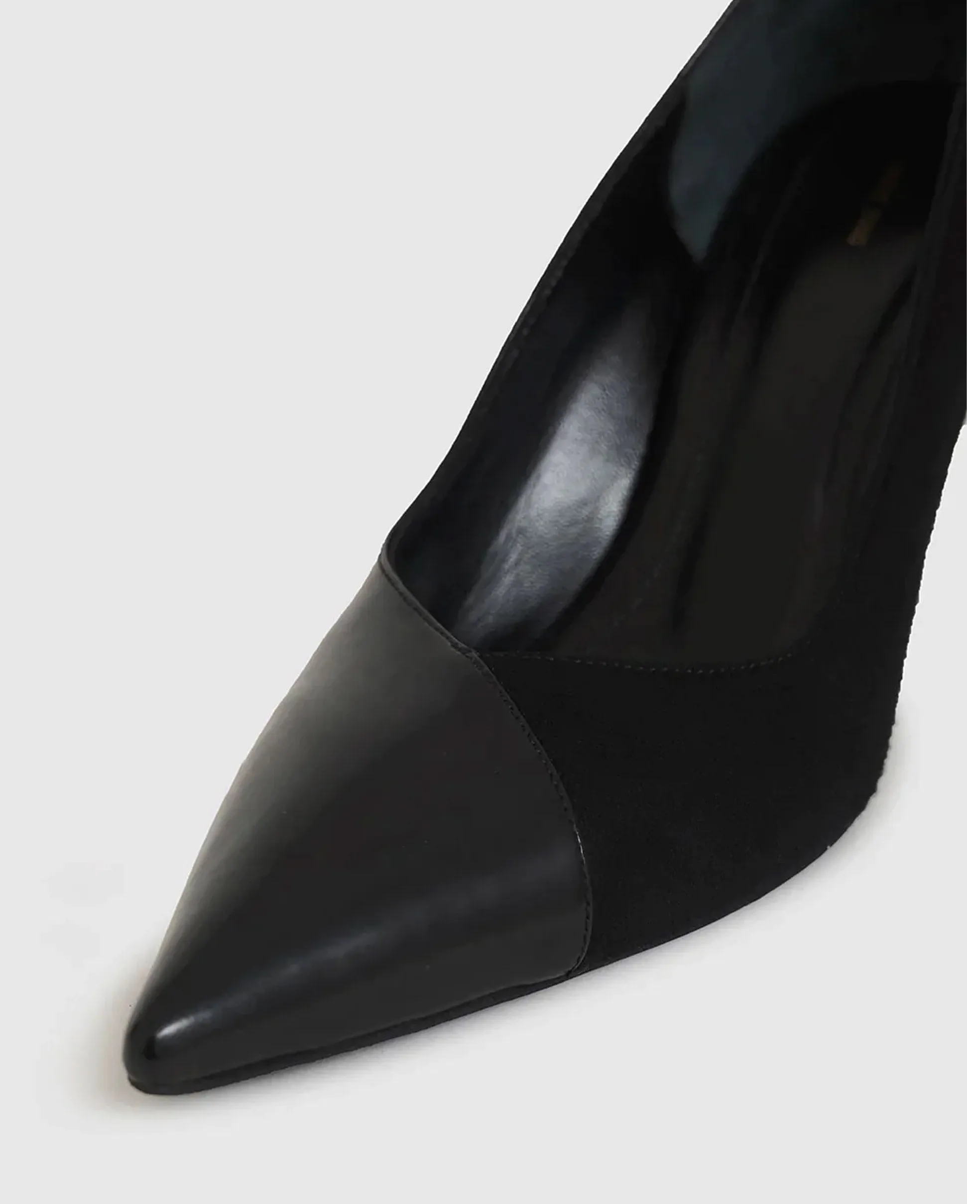 DEVON PUMPS / HIGH/SHINE AND MATTE BLACK