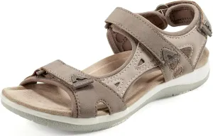 Earth Origins Womens Skylar Sandal I Slip Resistant, Suede Sandals for Everyday