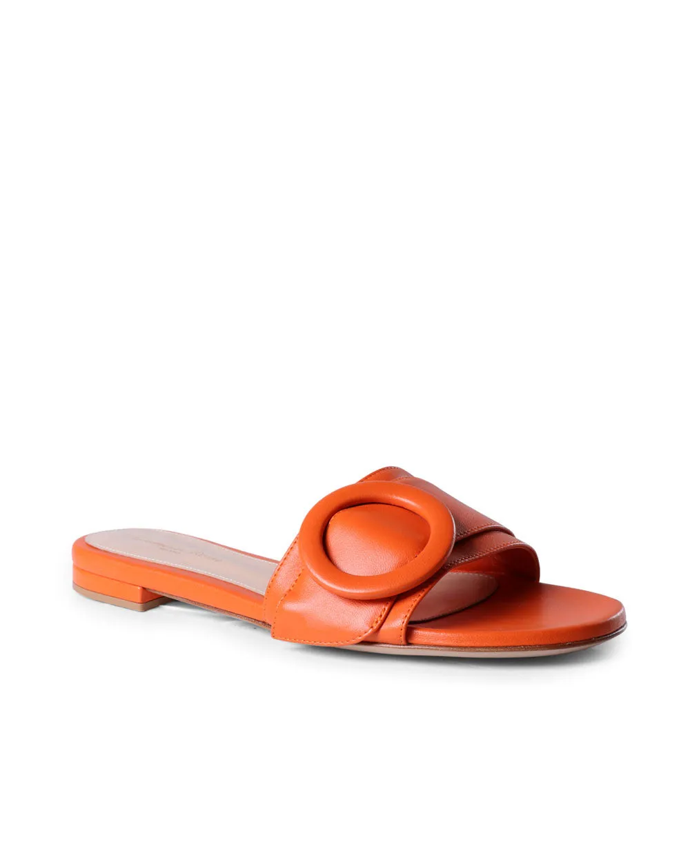 Flat Slide Sandal in Ace