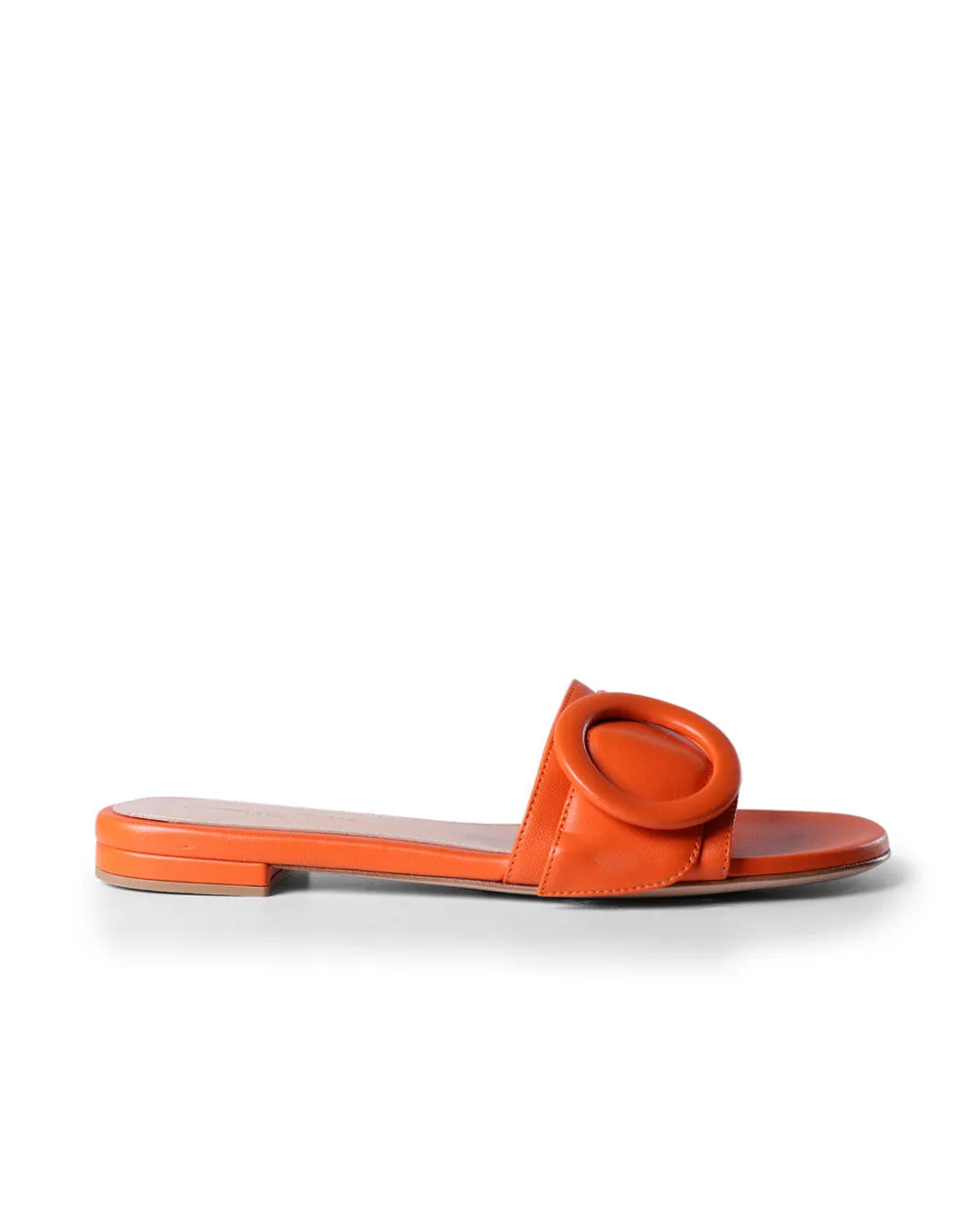 Flat Slide Sandal in Ace