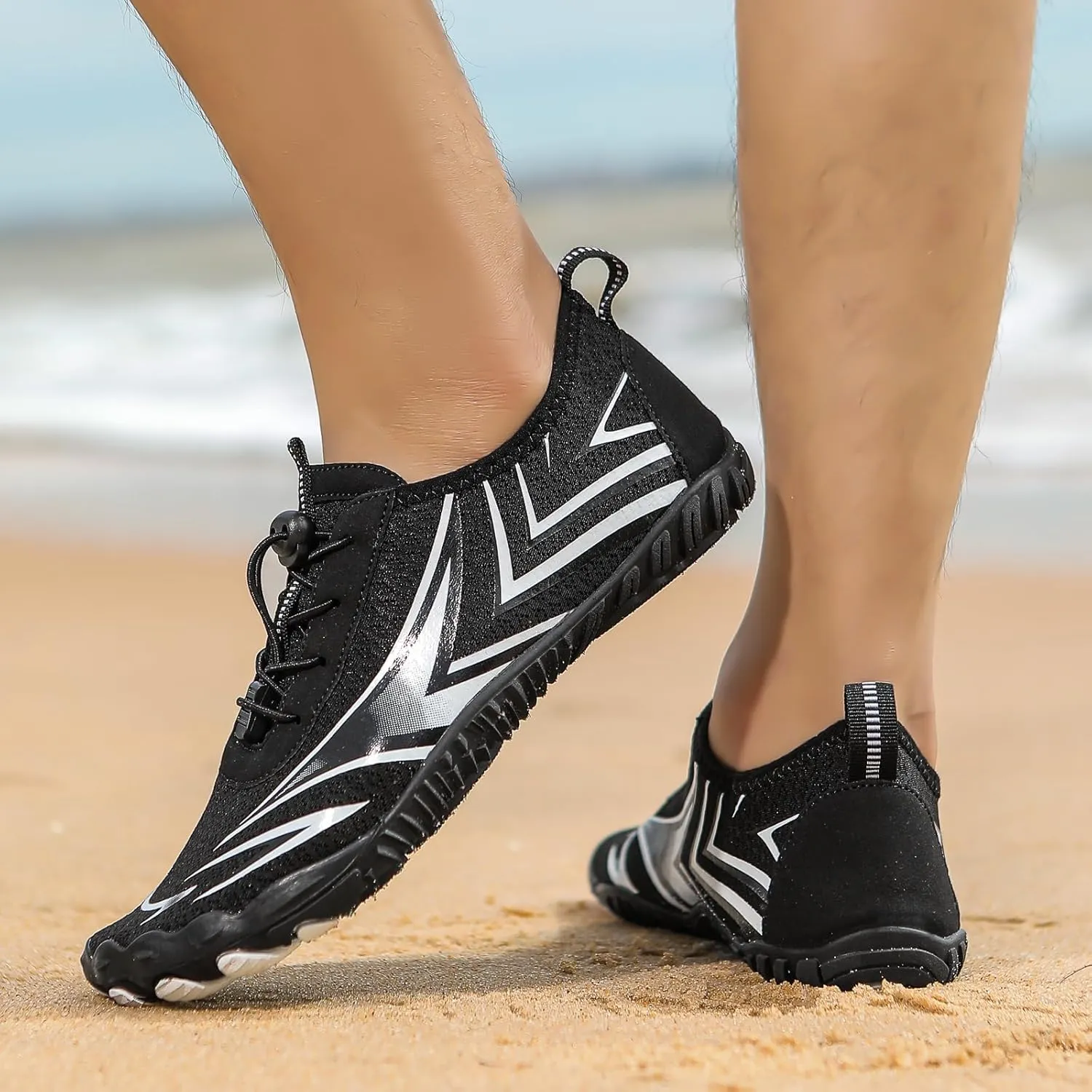 Grounded Footwear for Women Men Breathable Fashion Barefoot Shoes Non-Slip Healthy Walking Hiking Athletic Shoes