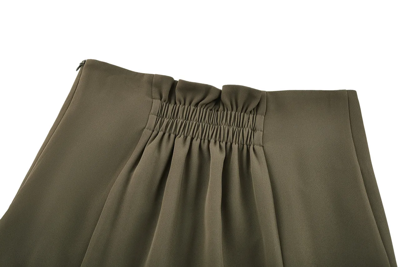 High Waist Flare Skirt