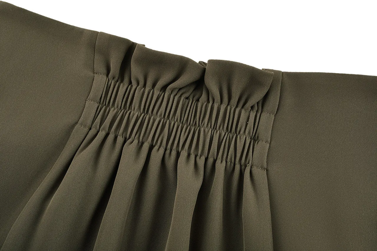 High Waist Flare Skirt