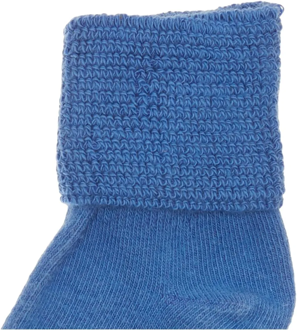 Jefferies Socks Baby Boys' Newborn Turn Cuff Bootie 6 Pair Pack