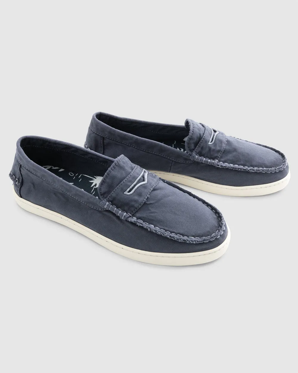 Johnnie-O Canvas Penny Loafer - Midnight