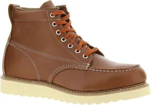Men's 6" Steel Toe Work, 11.5 B(N) US, Tan