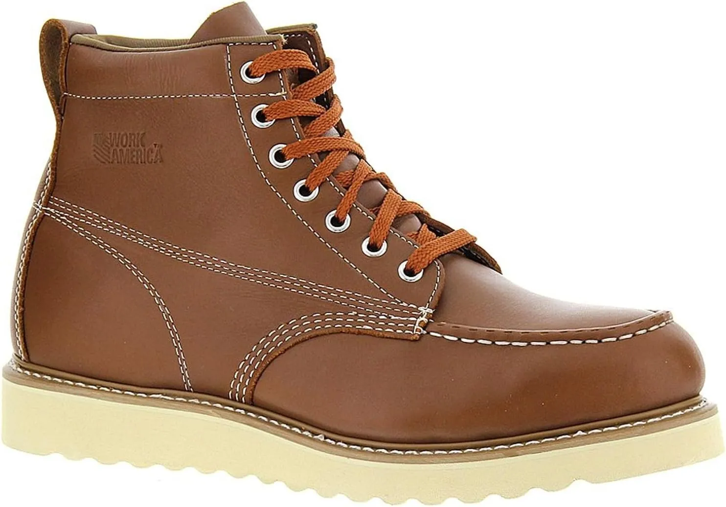 Men's 6" Steel Toe Work, 11.5 B(N) US, Tan