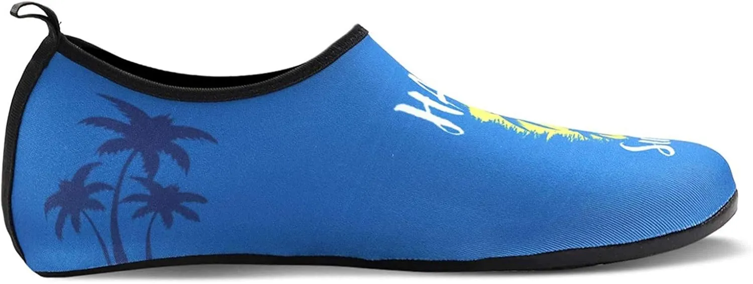 Mens Womens Water Shoes Barefoot Quick Dry Aqua Beach Swim Pool Shoes Non Slip Outdoor Sports Hiking Surf Yoga Lightweight Footwear