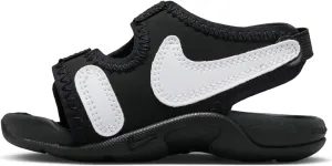 Nike Sunray Adjust 6 Baby/Toddler Slides (DR5709-002, BLACK/WHITE) Size 3