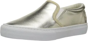 Polo Ralph Lauren Kids Kids' Carlee Twin Gore Gold Metallic Loafer