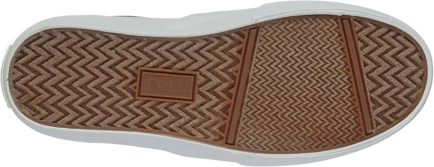 Polo Ralph Lauren Kids Kids' Carlee Twin Gore Gold Metallic Loafer