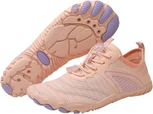 Pro Hike Barefoot Shoes Women Mens Footwear Barefoot Womens Wide Toe Box Quick Dry Beach Pool Swim Surf Hiking Shoes Healthy & Non-Slip Trail Running Shoes