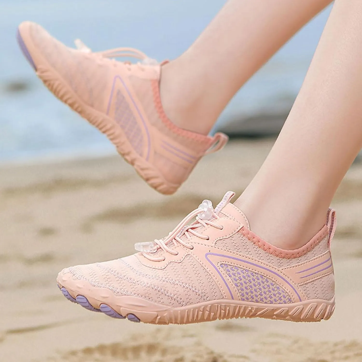 Pro Hike Barefoot Shoes Women Mens Footwear Barefoot Womens Wide Toe Box Quick Dry Beach Pool Swim Surf Hiking Shoes Healthy & Non-Slip Trail Running Shoes