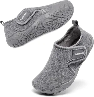 Toddler Winter Slippers Soft Warm Fleece Cozy House Non Slip Lightweight Bedroom Slippers for Girls Boys