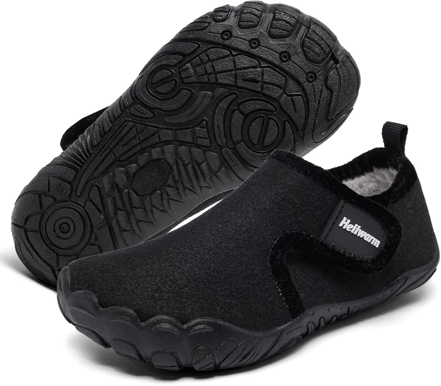 Toddler Winter Slippers Soft Warm Fleece Cozy House Non Slip Lightweight Bedroom Slippers for Girls Boys