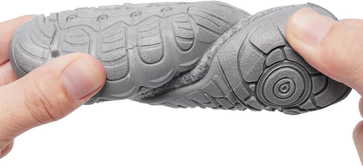 Toddler Winter Slippers Soft Warm Fleece Cozy House Non Slip Lightweight Bedroom Slippers for Girls Boys