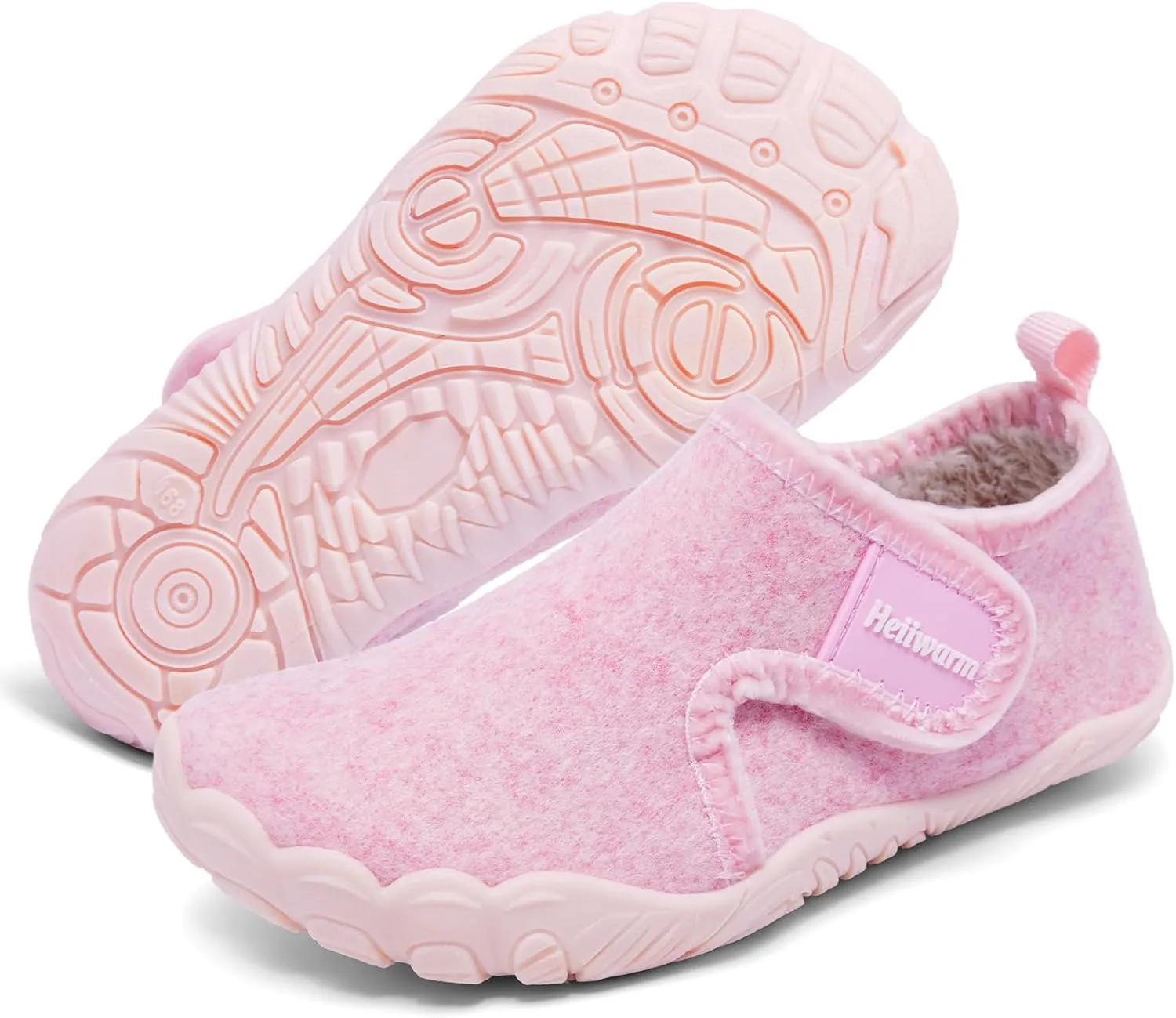Toddler Winter Slippers Soft Warm Fleece Cozy House Non Slip Lightweight Bedroom Slippers for Girls Boys