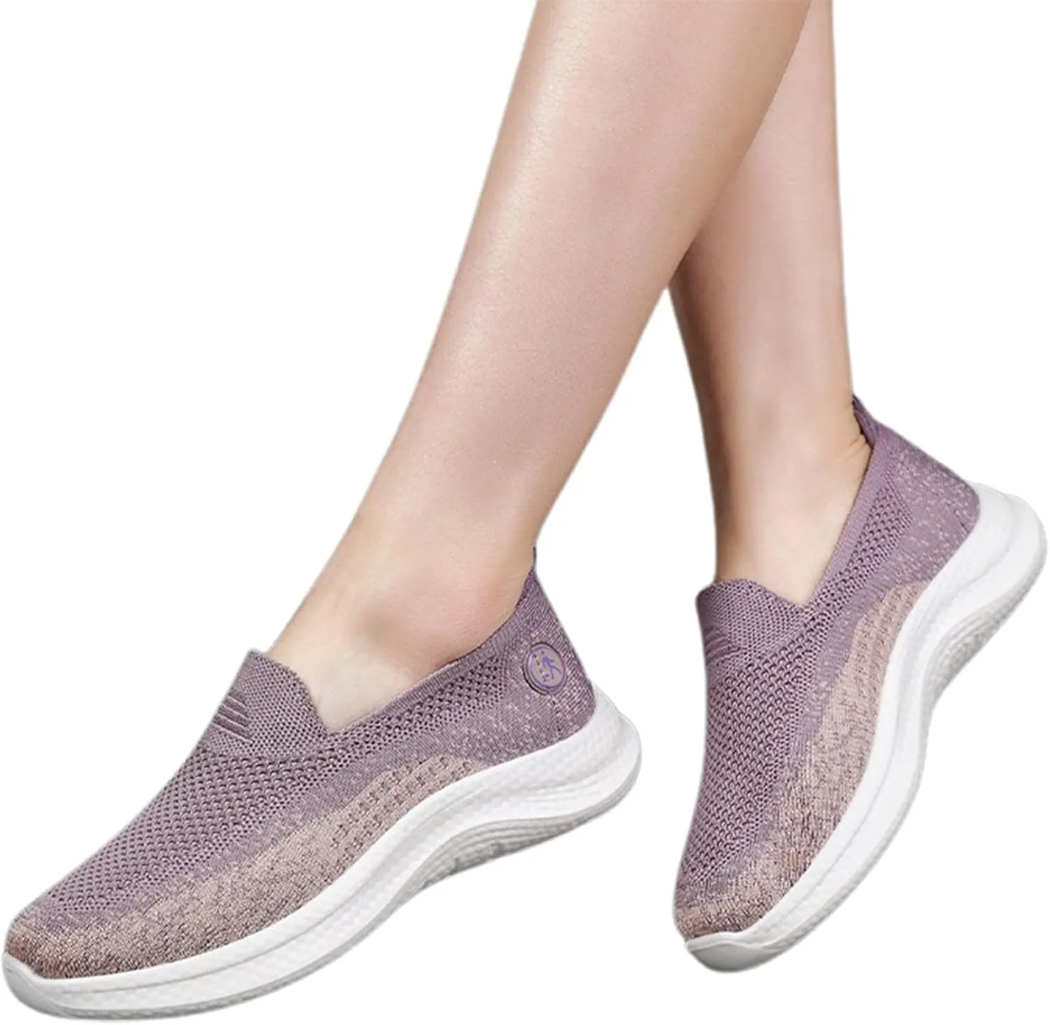 Women's Walking Shoes Slip On Running Sneakers Summer Casual Gym Workout Tennis Comfortable Casual Sports Shoes