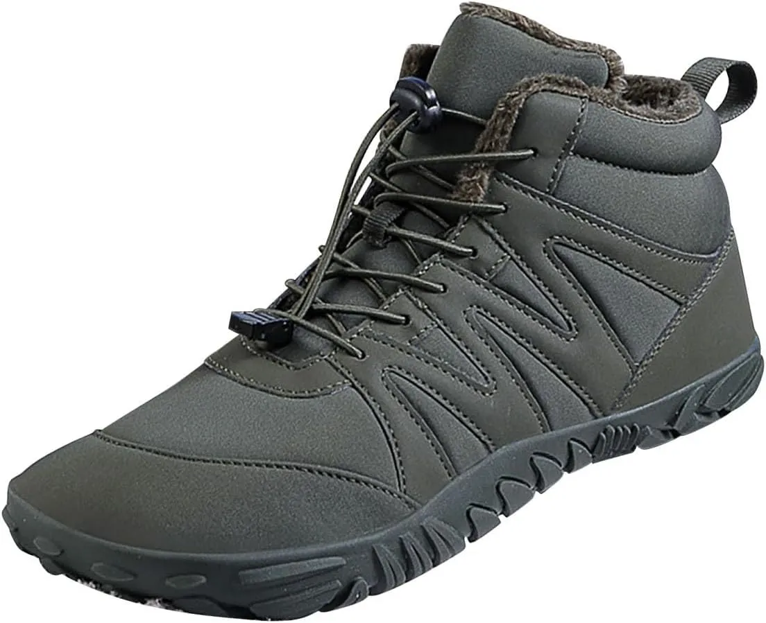 Work Boots for Men Slip On Hiking Sneakers Shoes Slip On Women Workout Shoes Composite Toe Outdoor Booties Waterproof Breathable Lightweight Hike Grounded Footwear